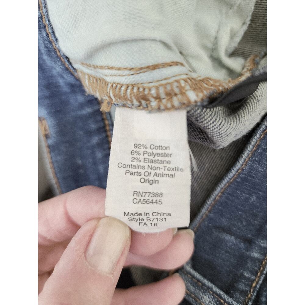 Madewell Womens Size 31 9" High Riser Skinny Skinny Denim Blue Jeans - Picture 11 of 12